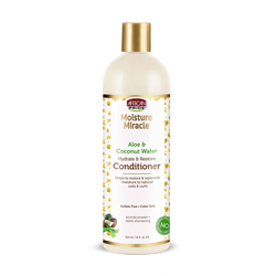 African Pride Moisture Miracle Aloe & Coconut Water Conditioner 354ml/12oz