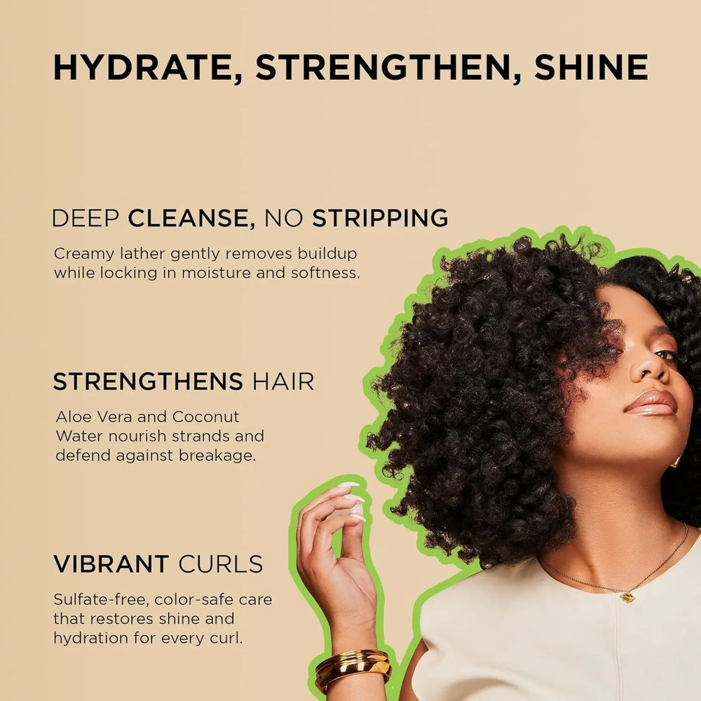 African Pride Moisture Miracle Aloe & Coconut Water Conditioner 354ml/12oz