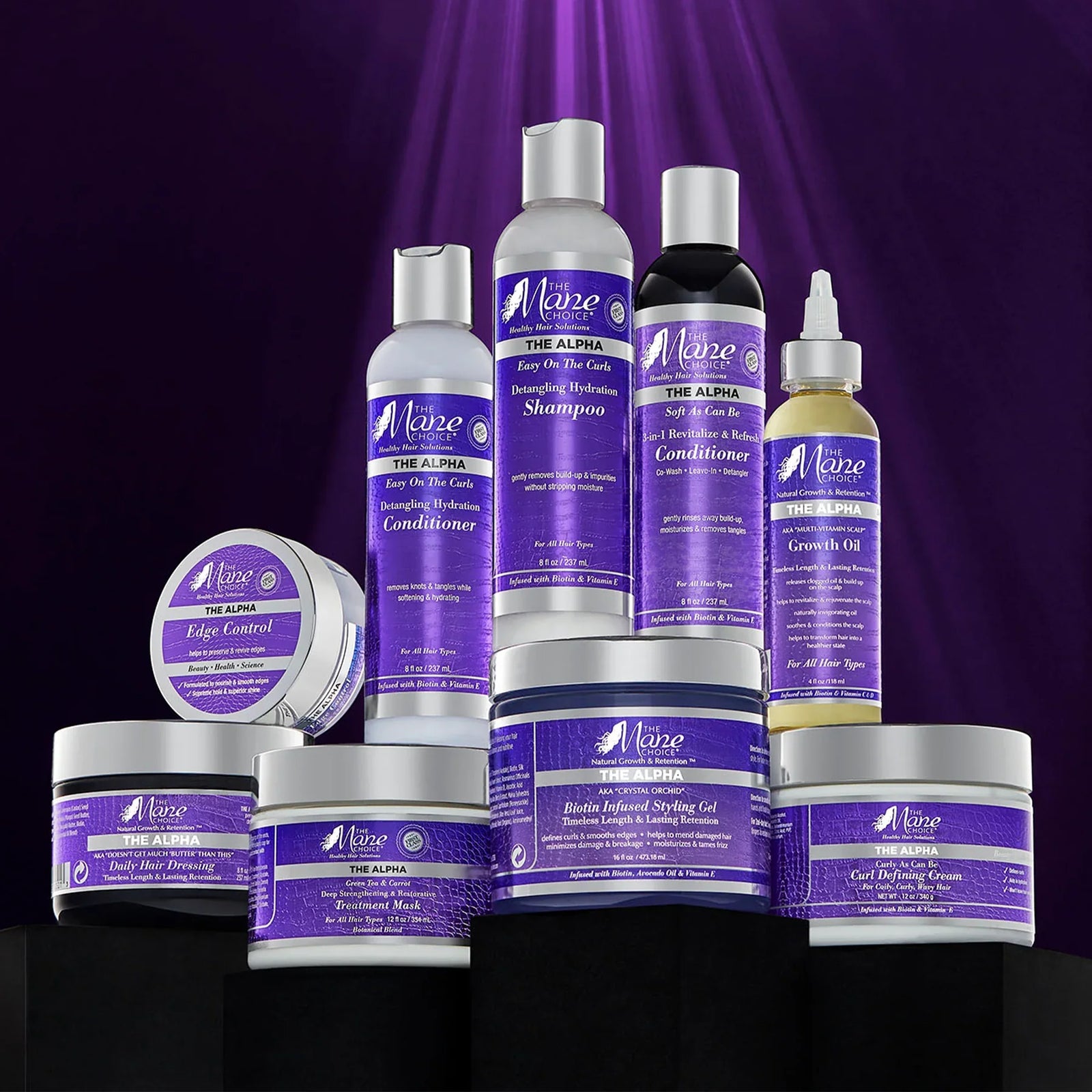 The Mane Choice The Alpha Easy On The Curls Detangling Hydration Conditioner 237ml