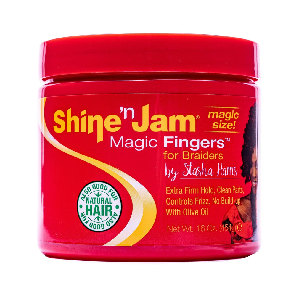 Shine 'N Jam Magic Fingers for Braiders Extra Firm Hold 454g/16oz