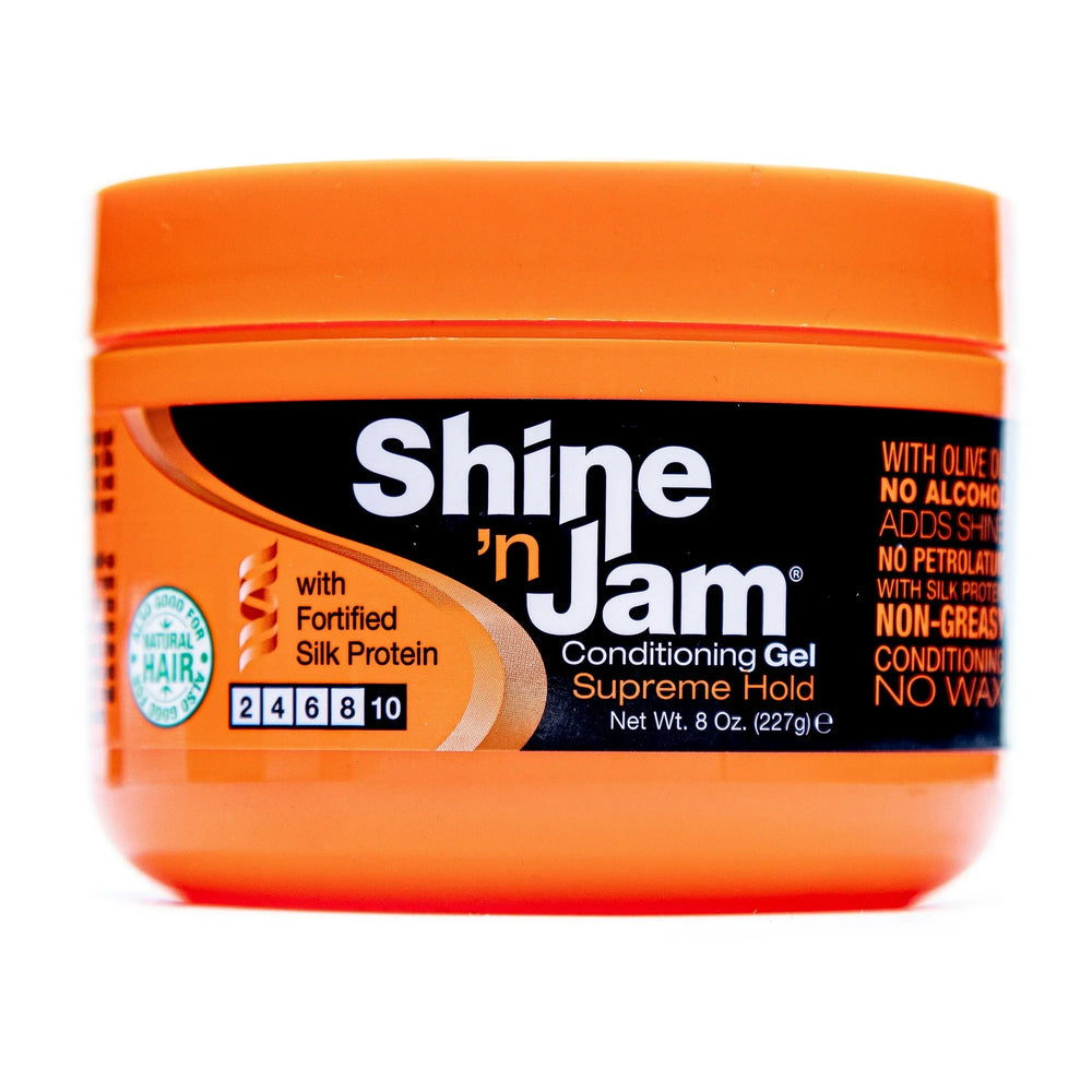 Shine 'N Jam Conditioning Supreme Hold Gel 227g/8oz