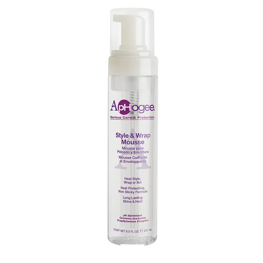Aphogee Style & Wrap Mousse 251ml/8.5oz