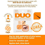 Ardell Duo Brush On Striplash Adhesive Dark 7g/0.25oz