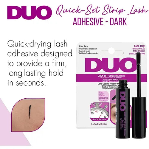 Duo Quick-Set Striplash Adhesive Dark 5g/0.18oz