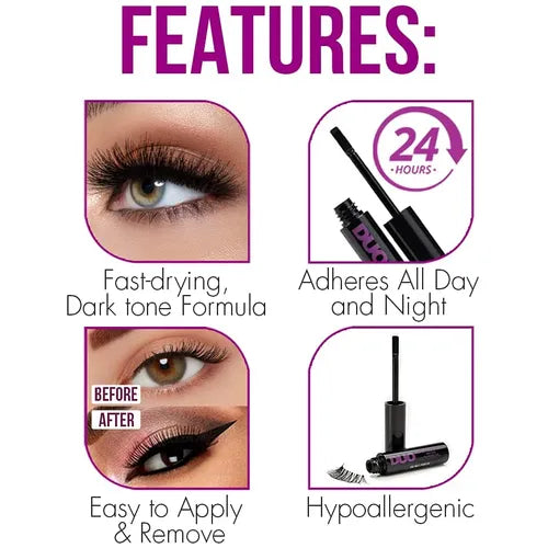 Duo Quick-Set Striplash Adhesive Dark 5g/0.18oz