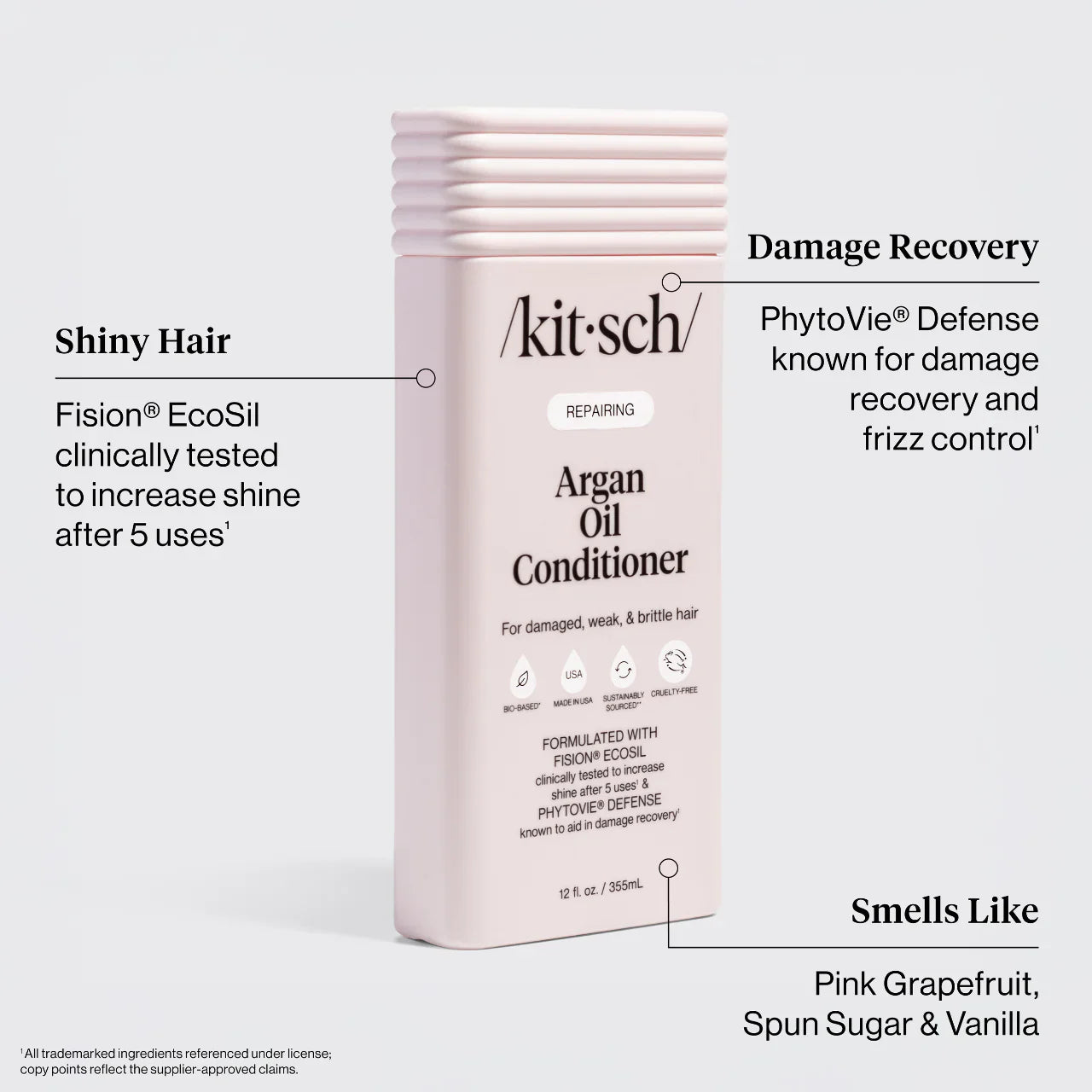 Kitsch Repairing Argan Oil Shampoo & Conditioner Combo
