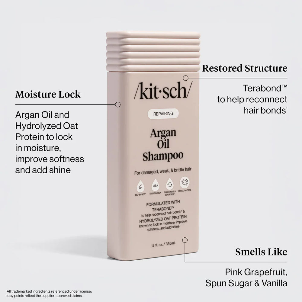 Kitsch Repairing Argan Oil Shampoo 355ml