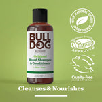 Bull Dog Original Beard Shampoo and Conditioner 200ml