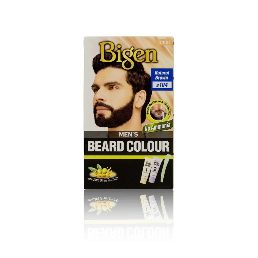Bigen Men’s Beard Colour No.104 Natural Brown