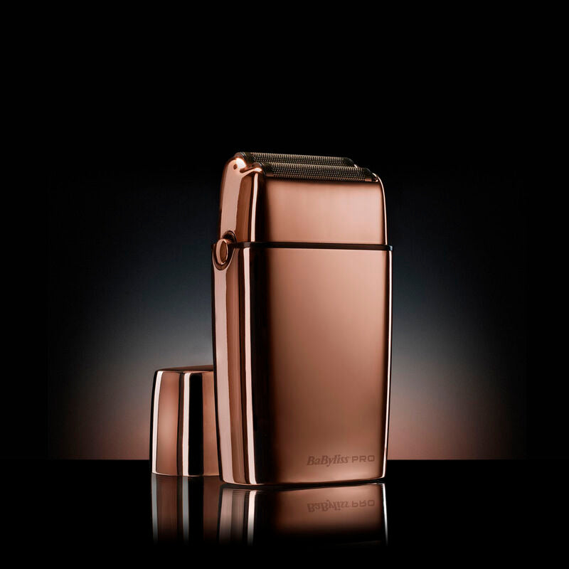 BABYLISS CORDLESS ROSE GOLD DUAL FOIL SHAVER