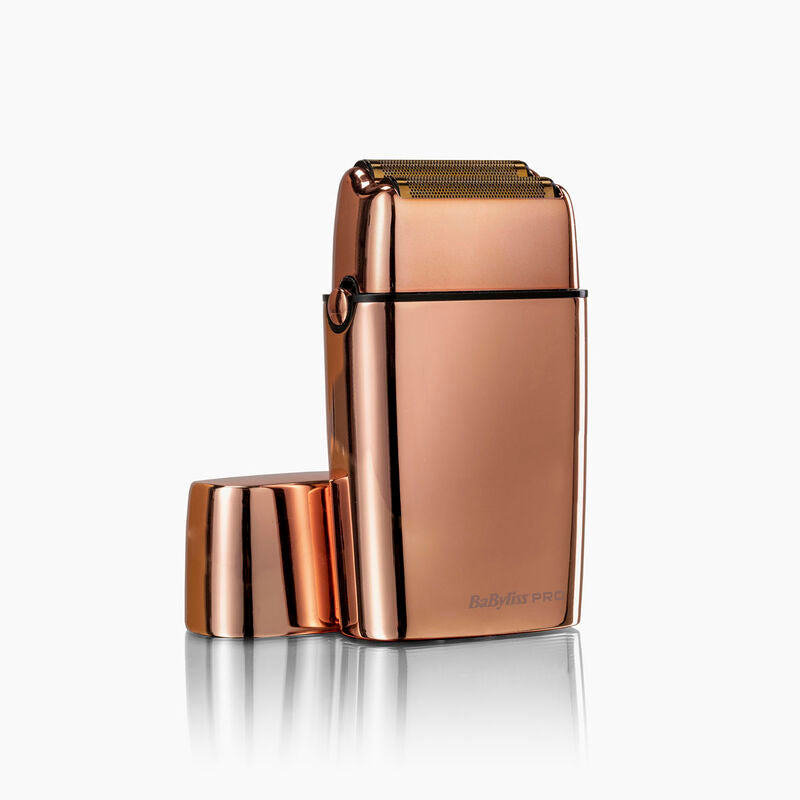 BABYLISS CORDLESS ROSE GOLD DUAL FOIL SHAVER