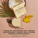 Kitsch Coconut Oil Conditioner Bar for Dry Damaged Hair 77g