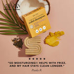 Kitsch Coconut Oil Shampoo Bar for Dry Damaged Hair 91g