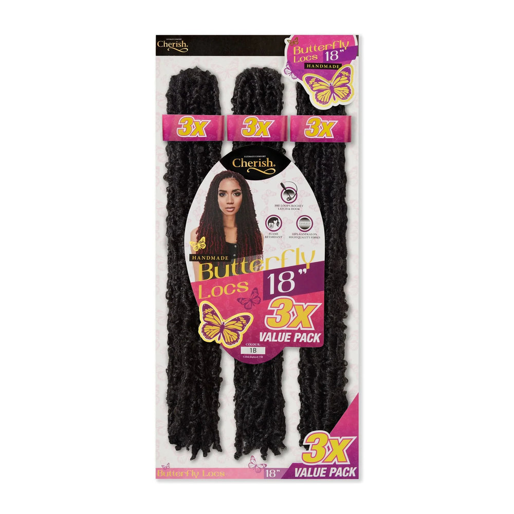Cherish Ultimate Comfort Butterfly Locs 3X Pack 18"