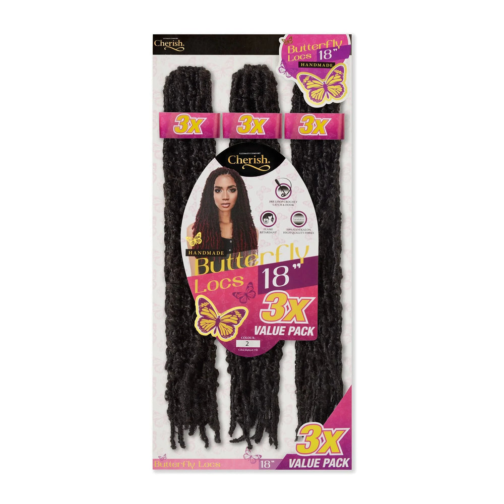 Cherish Ultimate Comfort Butterfly Locs 3X Pack 18"