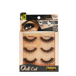 Ebin New York Doll Cat Lashes 3 Pairs
