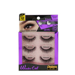 Ebin New York Wonder Cat Faux Mink 3D Lashes 3 Pairs