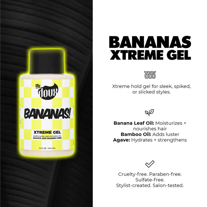 The Doux Bananas Xtreme Hold Gel 354.8ml