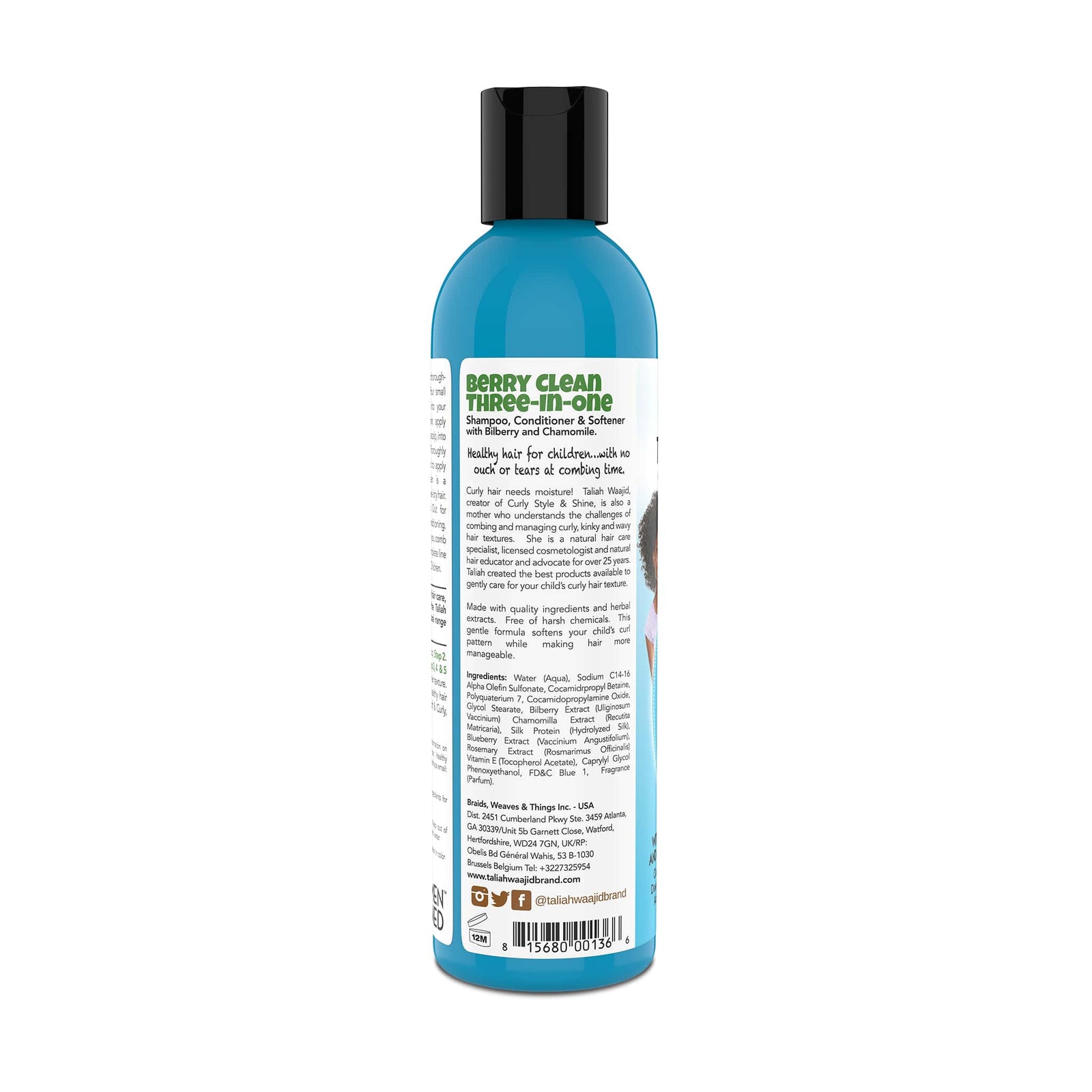 Taliah Waajid Berry Clean Three-In-One 236ml