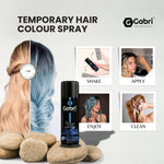 Gabri Professional  Pro Temporary Hair Colour Spray Blue 150ml