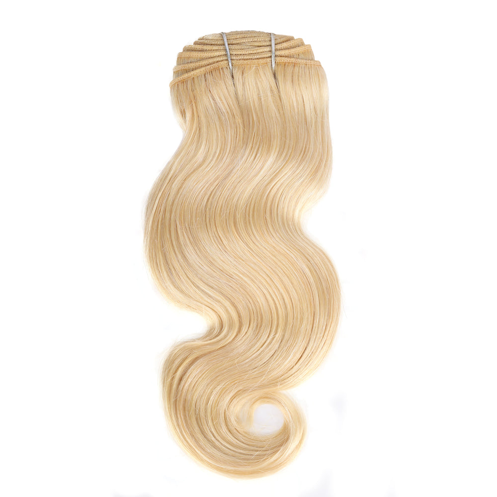 Dressmaker 100% Unprocessed Virgin Brazilian Body Wave Weave Blond Colour