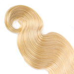Dressmaker 100% Unprocessed Virgin Brazilian Body Wave Weave Blond Colour