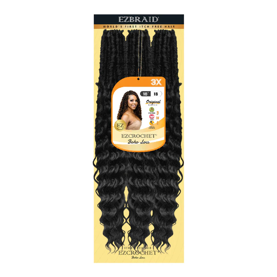 EZ CROCHET Boho Locs 18"-3X