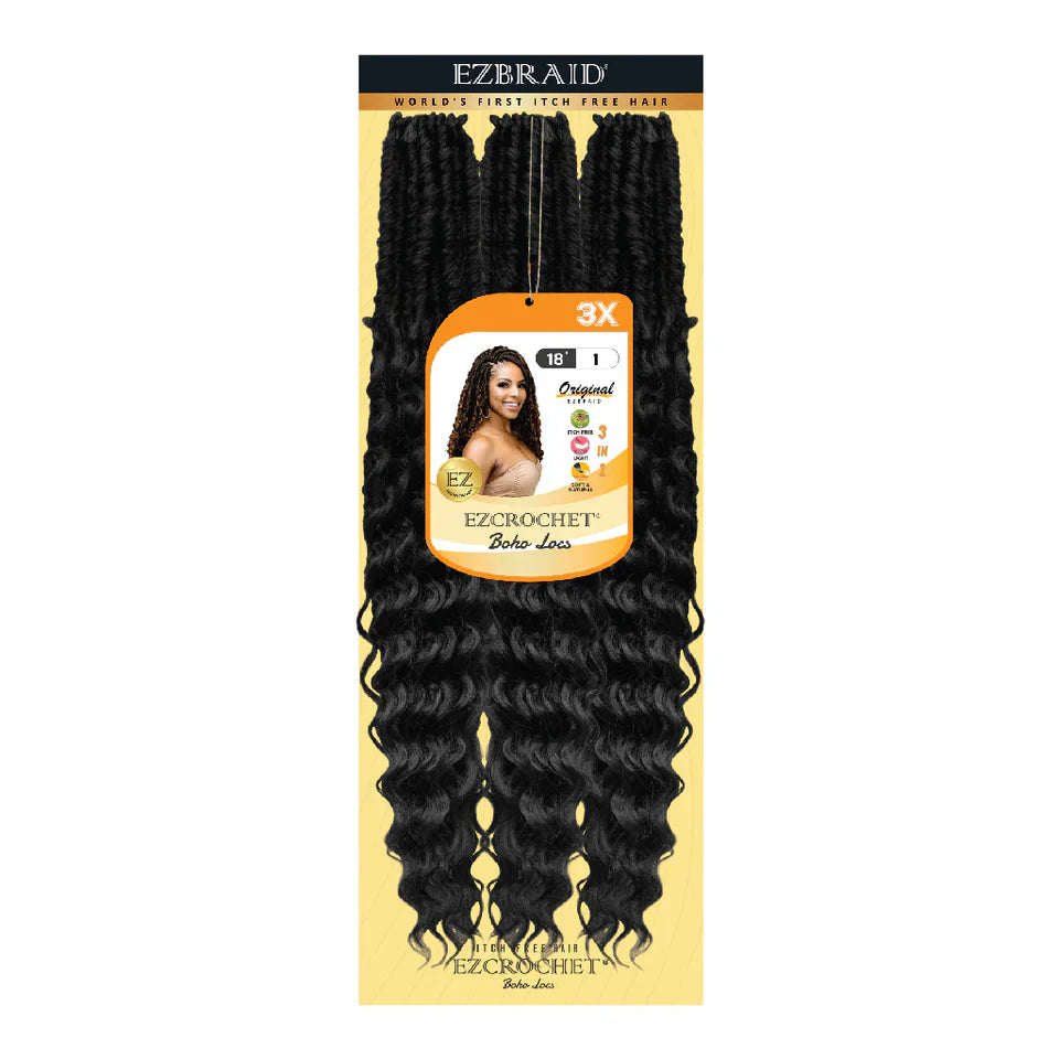 EZ CROCHET Boho Locs 18"-3X
