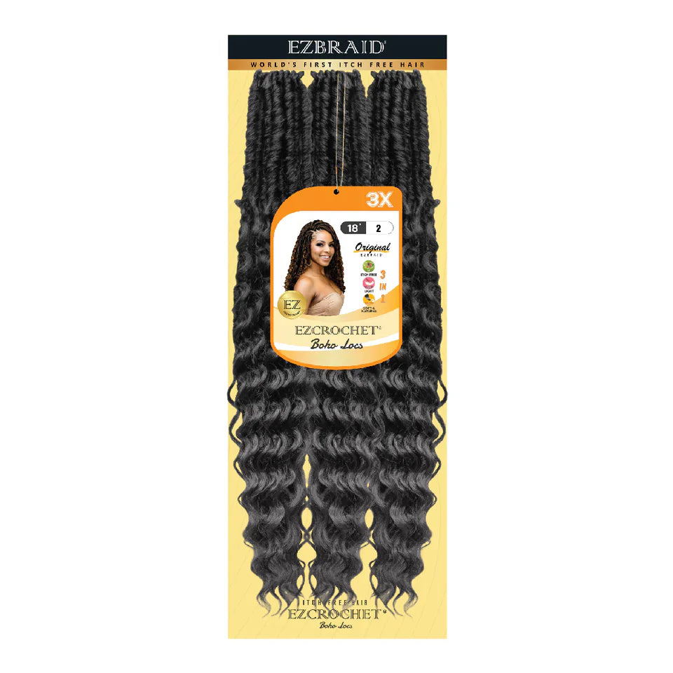 EZ CROCHET Boho Locs 18"-3X