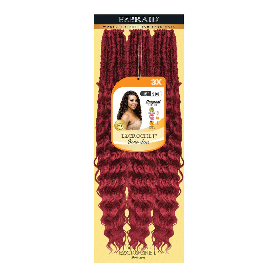 EZ CROCHET Boho Locs 18"-3X