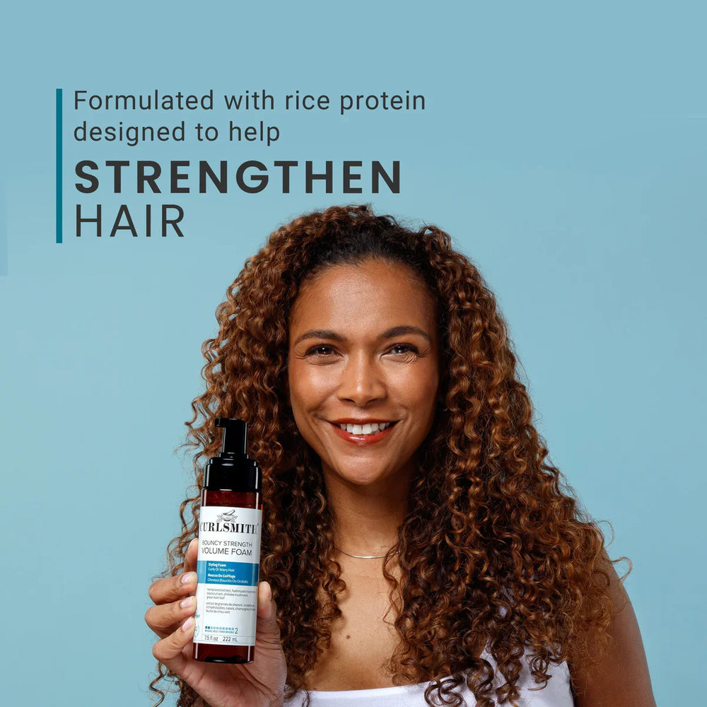CURLSMITH  BOUNCY STRENGTH VOLUME FOAM 222ML