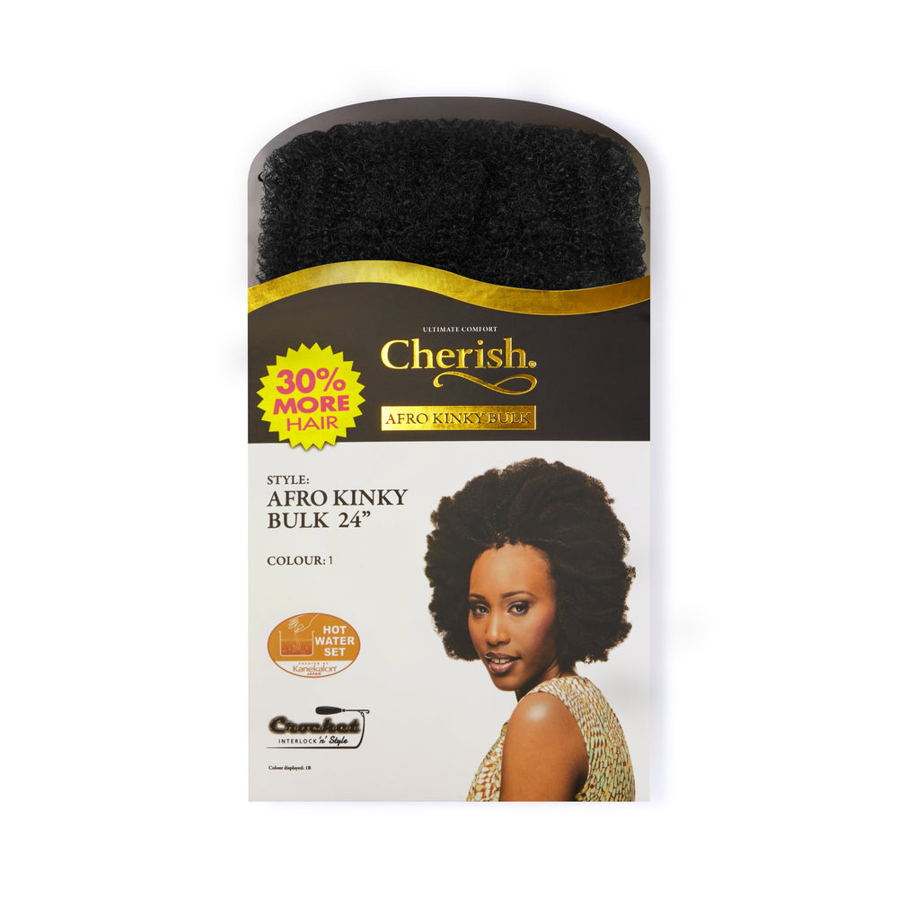 Cherish Ultimate Comfort Afro Kinky Bulk Hair