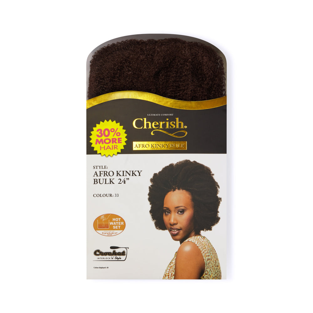 Cherish Ultimate Comfort Afro Kinky Bulk Hair