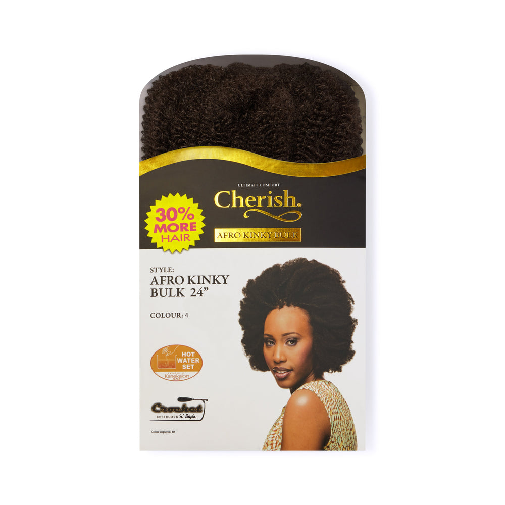 Cherish Ultimate Comfort Afro Kinky Bulk Hair