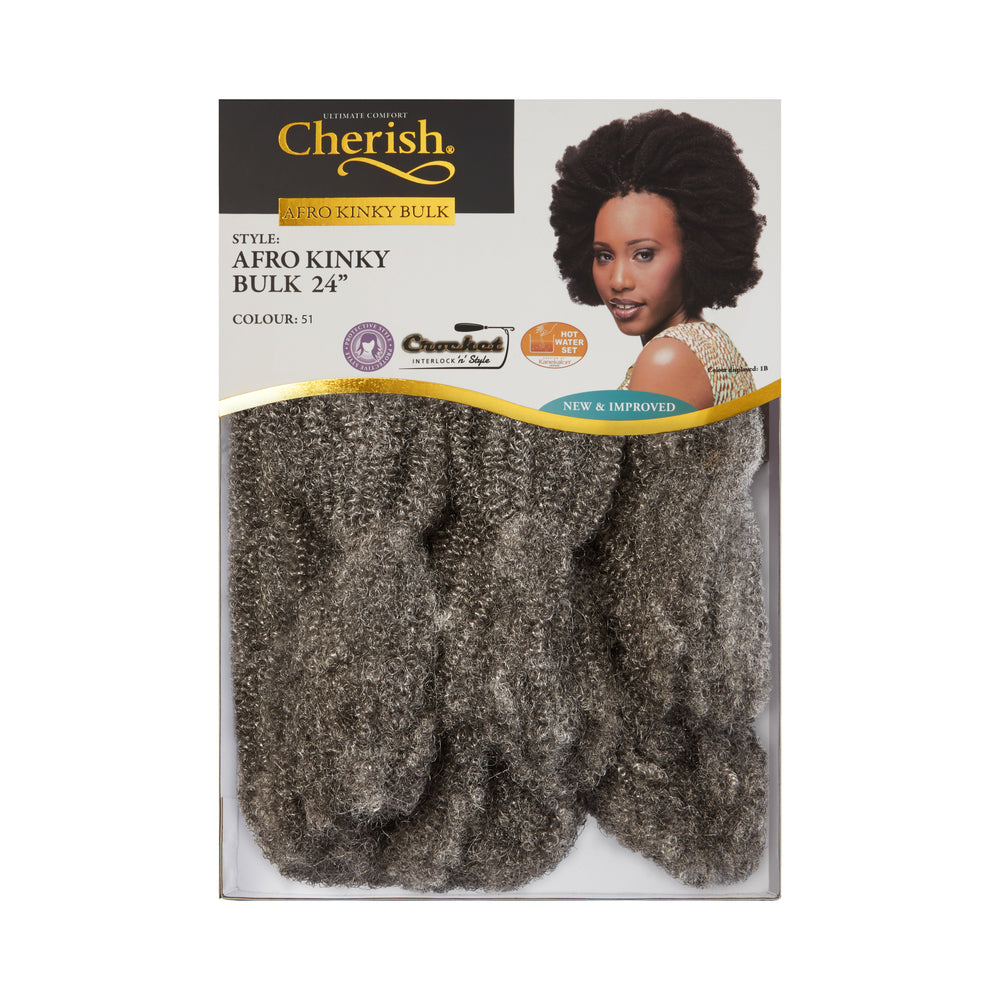 Cherish Ultimate Comfort Afro Kinky Bulk Hair