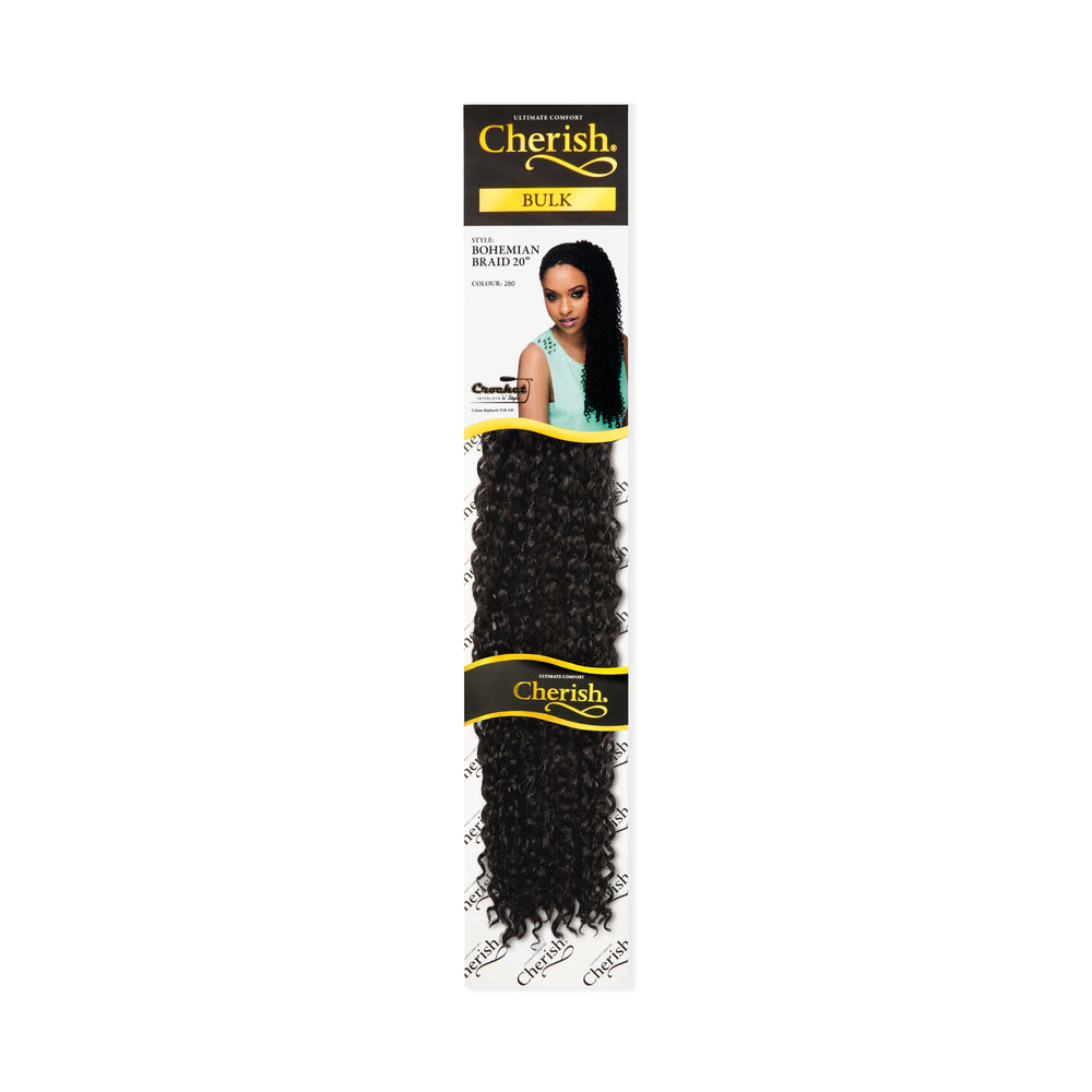 Cherish Ultimate Comfort Bohemian Bulk Hair 1X Pack 20"