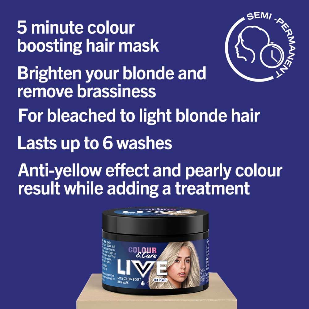 Schwarzkopf Live Semi-Permanent Colour Icy Pearl 150ml