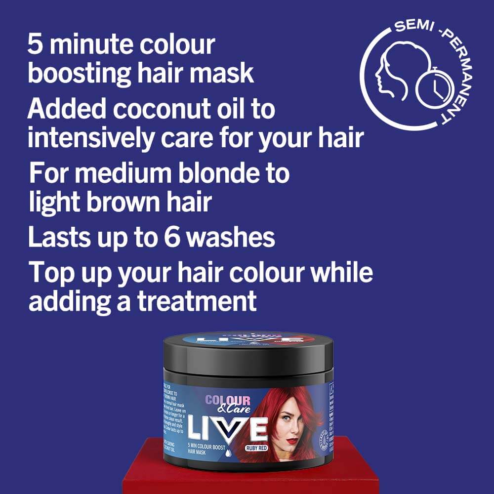 Schwarzkopf Live Semi-Permanent Colour U68 Ruby Red 150ml