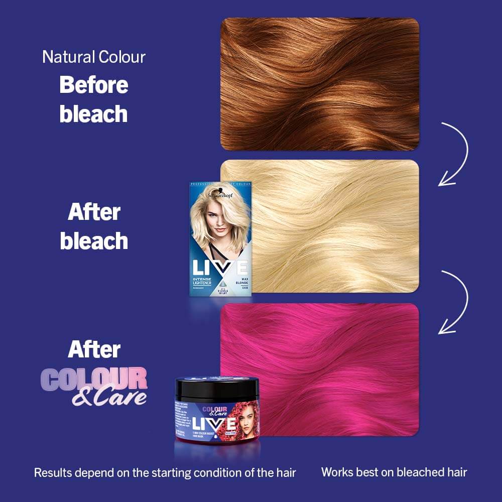 Schwarzkopf Live Semi-Permanent Colour Rosy Pink 150ml