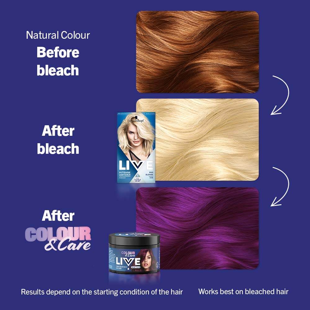 Schwarzkopf Live Semi-Permanent Colour Plum 150ml