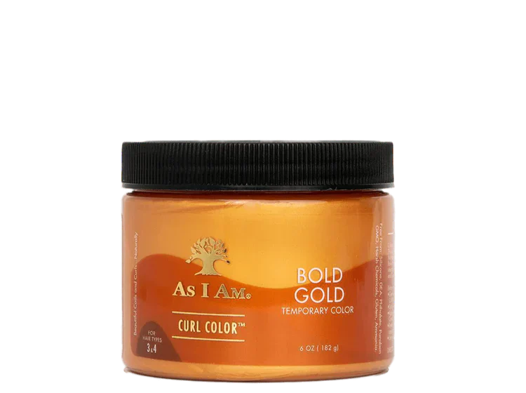 As I Am Temporary Curl Color Bold Gold  182g/6oz