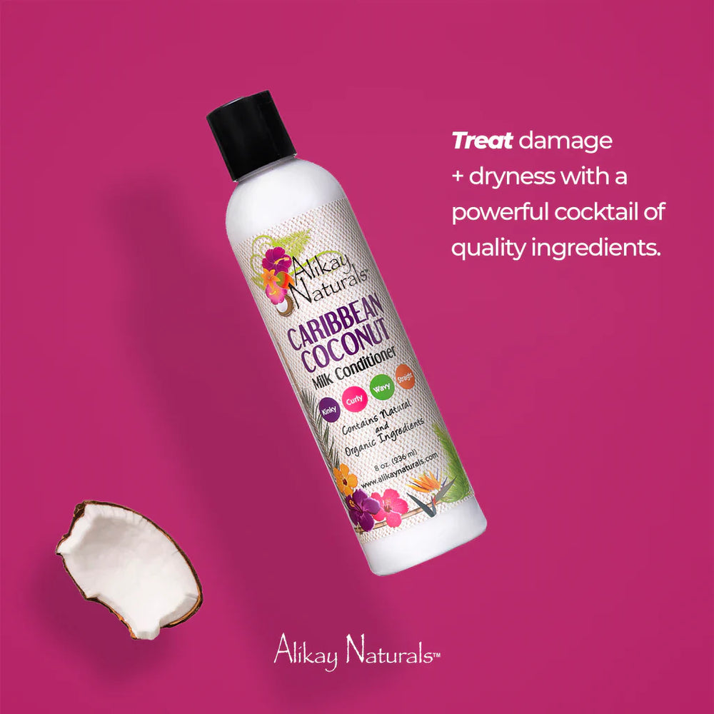 Alikay Naturals Caribbean Coconut Milk Conditioner 236ml/8oz