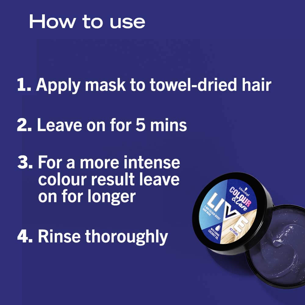 Schwarzkopf Live Semi-Permanent Colour Icy Pearl 150ml