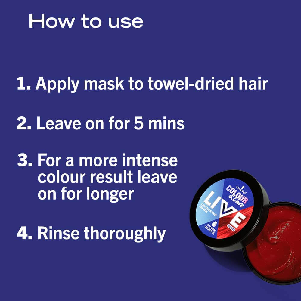 Schwarzkopf Live Semi-Permanent Colour U68 Ruby Red 150ml
