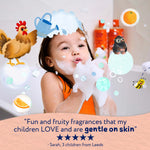 Childs Farm Sensitive Skin Experts Sweet Orange Bubble Bath 250ml