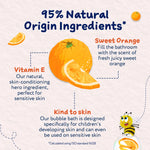 Childs Farm Sensitive Skin Experts Sweet Orange Bubble Bath 250ml