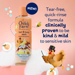 Childs Farm Sensitive Skin Experts Hair & Body Wash With Peach & Apricot 250ml