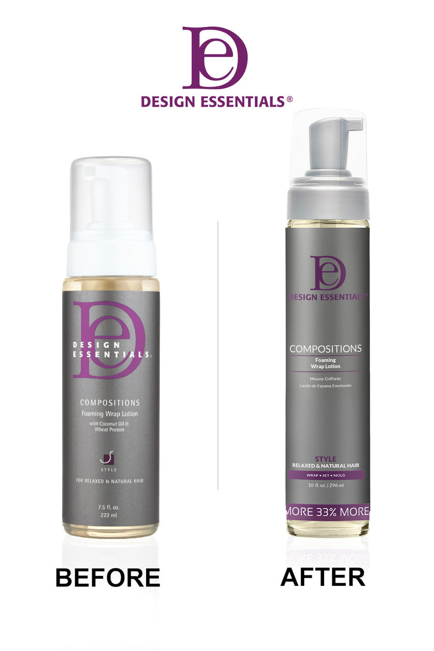 Design Essentials Compositions Foaming Wrap Styling Lotion 296ml/10oz