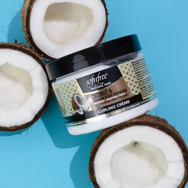 Sofn’Free Curling Crème with Coconut & Jamaican Black Castor Oils 325ml