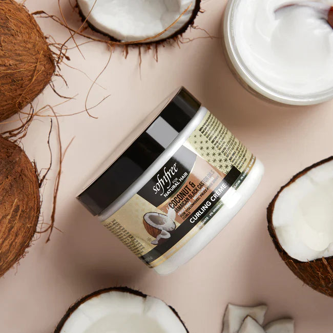 Sofn’Free Curling Crème with Coconut & Jamaican Black Castor Oils 325ml